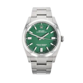 Rolex Oyster Perpetual 126000-0005 Stainless steel Green