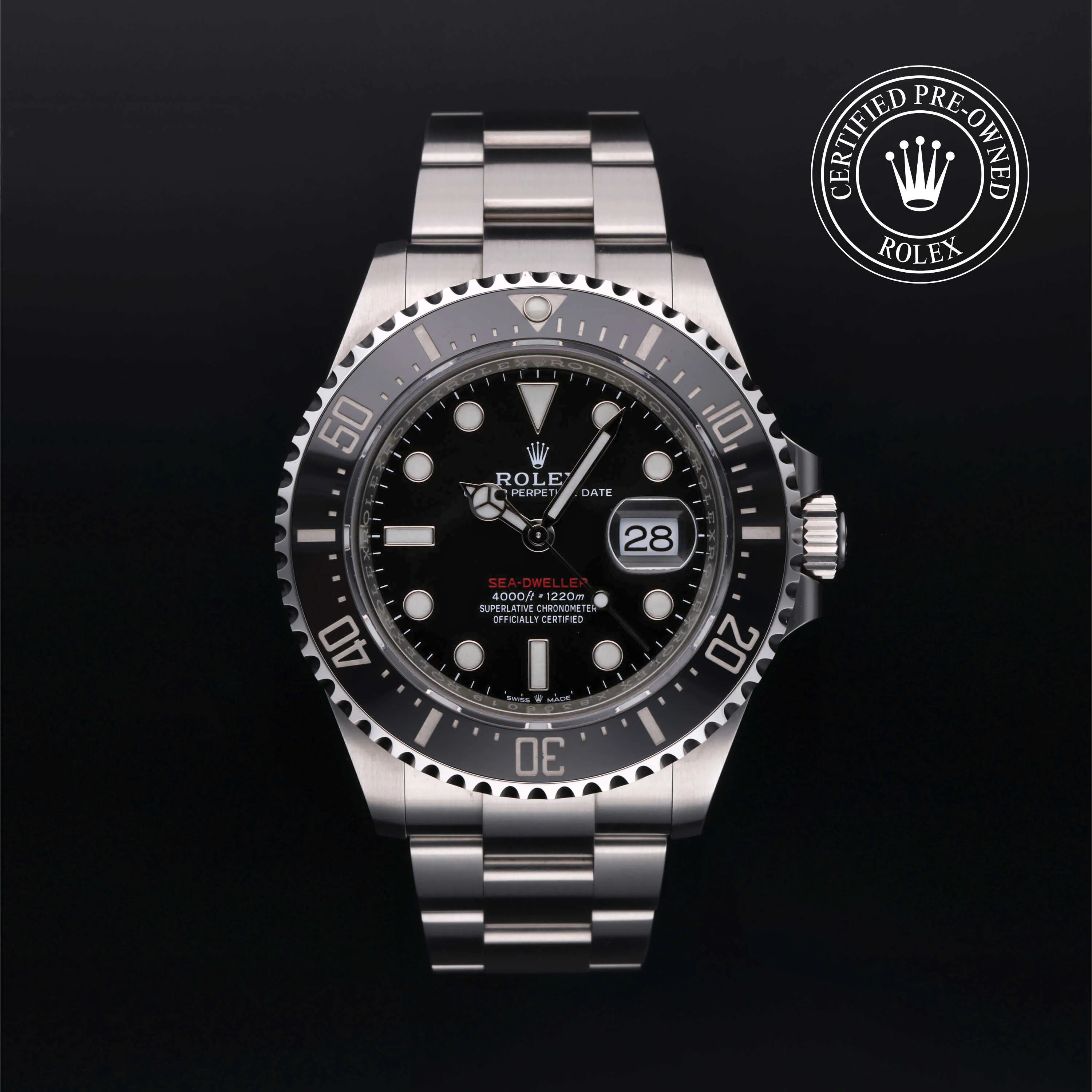 Rolex Sea-Dweller 126600 43mm Oystersteel Black