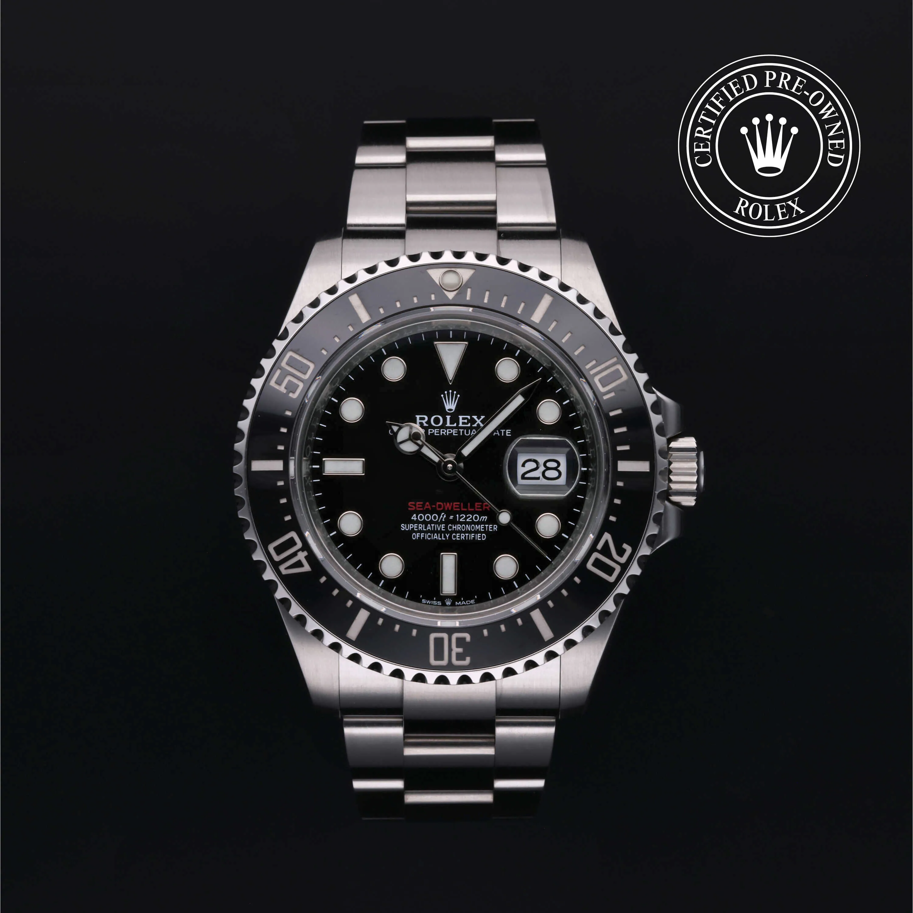 Rolex Sea-Dweller 126600 43mm Oystersteel Black