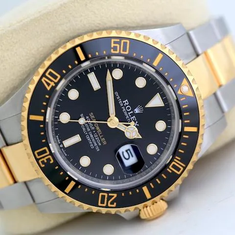 Rolex Sea-Dweller 126603 43mm Yellow gold and Stainless steel Black