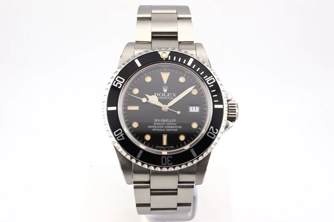 Rolex Sea-Dweller 16660 40mm Stainless steel Black