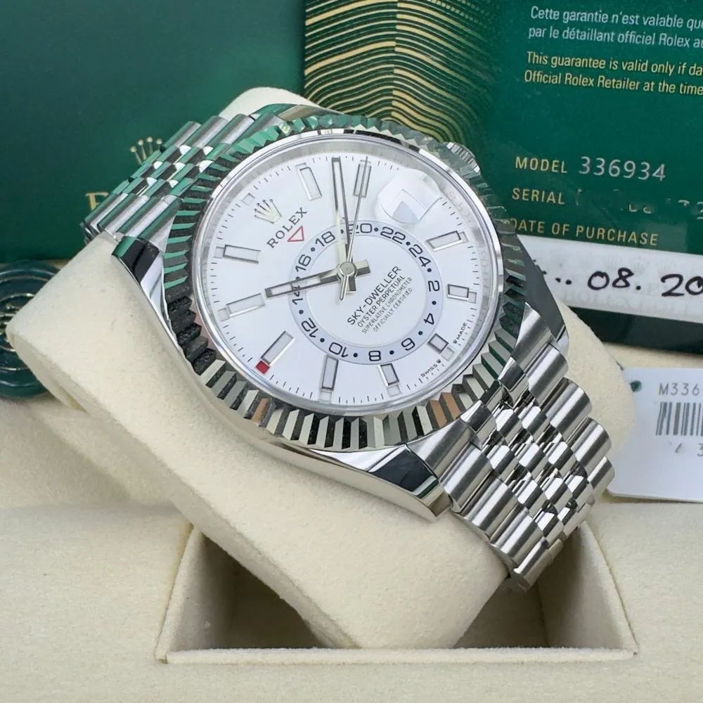 Rolex Sky-Dweller 336934 42mm White gold and Stainless steel