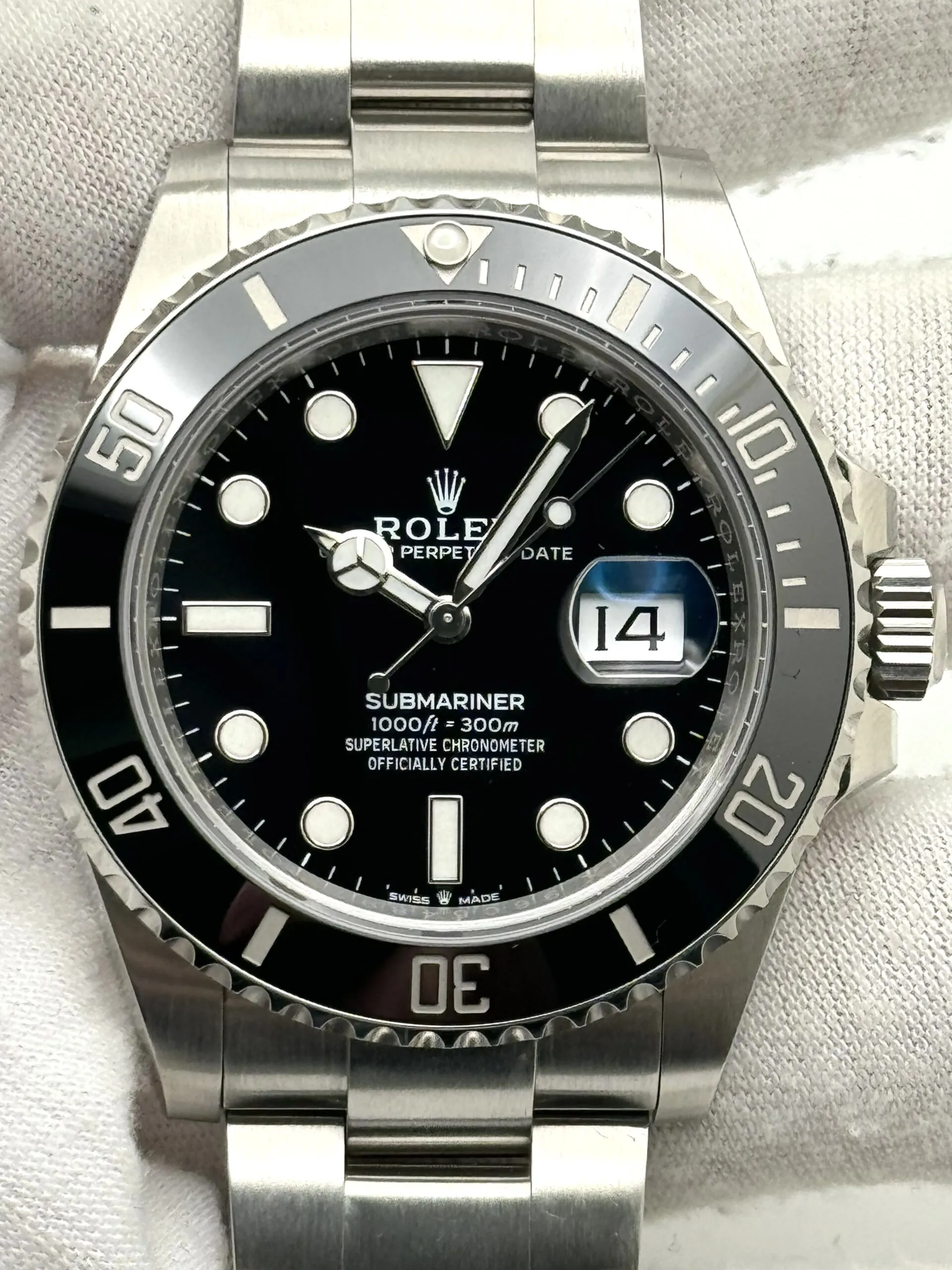 Rolex Submariner 126610LN 41mm Stainless steel Black