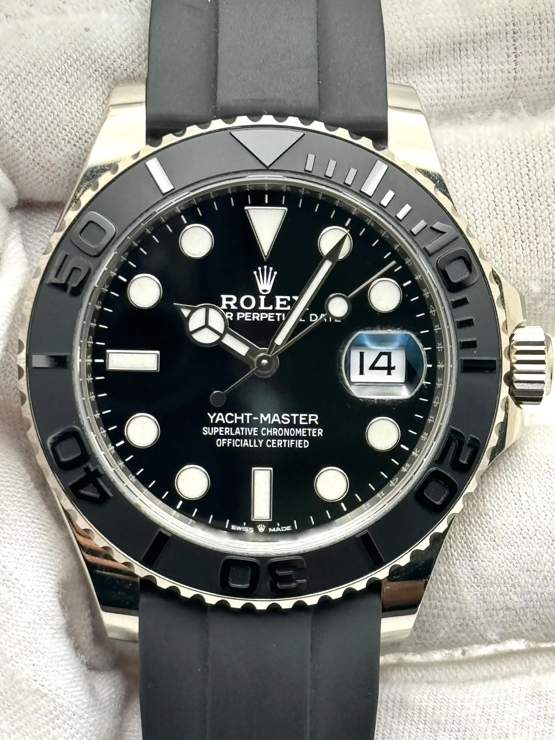 Rolex Yacht-Master 42 226659 42mm White gold Black