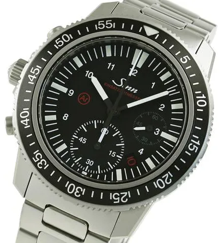 Sinn EZM 13 613.EZM13 41mm Stainless steel Black