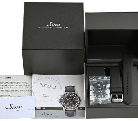 Sinn EZM 13 613.EZM13 41mm Stainless steel Black 7