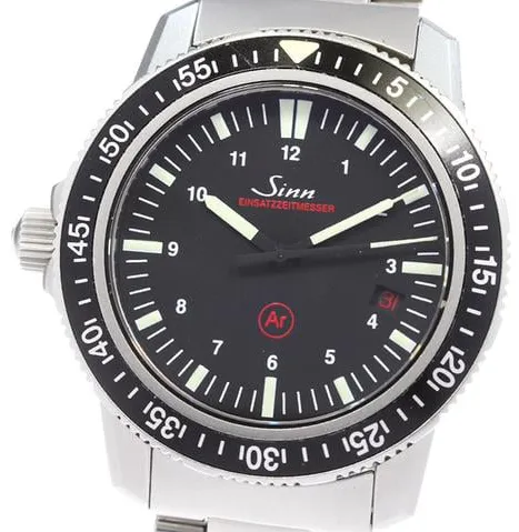 Sinn EZM 3 603.EZM-3 41mm Stainless steel Black