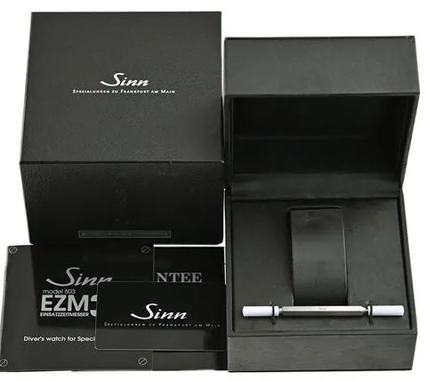 Sinn EZM 3 TYP1 41mm Stainless steel Black 7