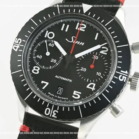 Sinn 158 43mm Stainless steel Black