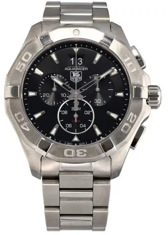 TAG Heuer Aquaracer CAY1110 43mm Stainless steel Black