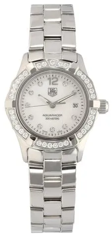 TAG Heuer Aquaracer WAF1416 27mm Stainless steel Mother-of-pearl