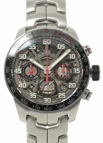 TAG Heuer Carrera CBG2013 44mm Stainless steel Black