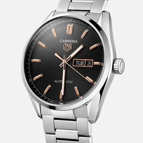 TAG Heuer Carrera WBN2013.BA0640 41mm Stainless steel Black