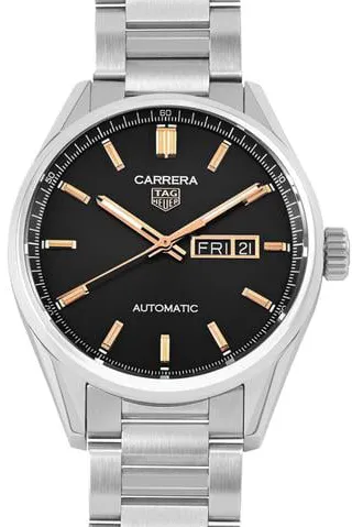 TAG Heuer Carrera WBN2013.BA0640 41mm Stainless steel Black