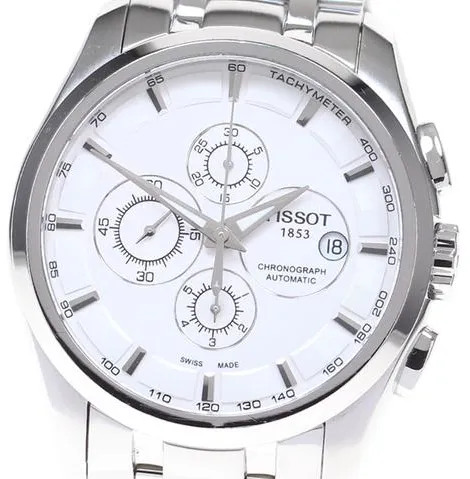 Tissot Couturier T035627A 44mm Stainless steel Silver