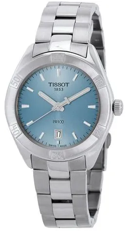 Tissot PR 100 T101.910.11.351.00 36mm Stainless steel Light blue