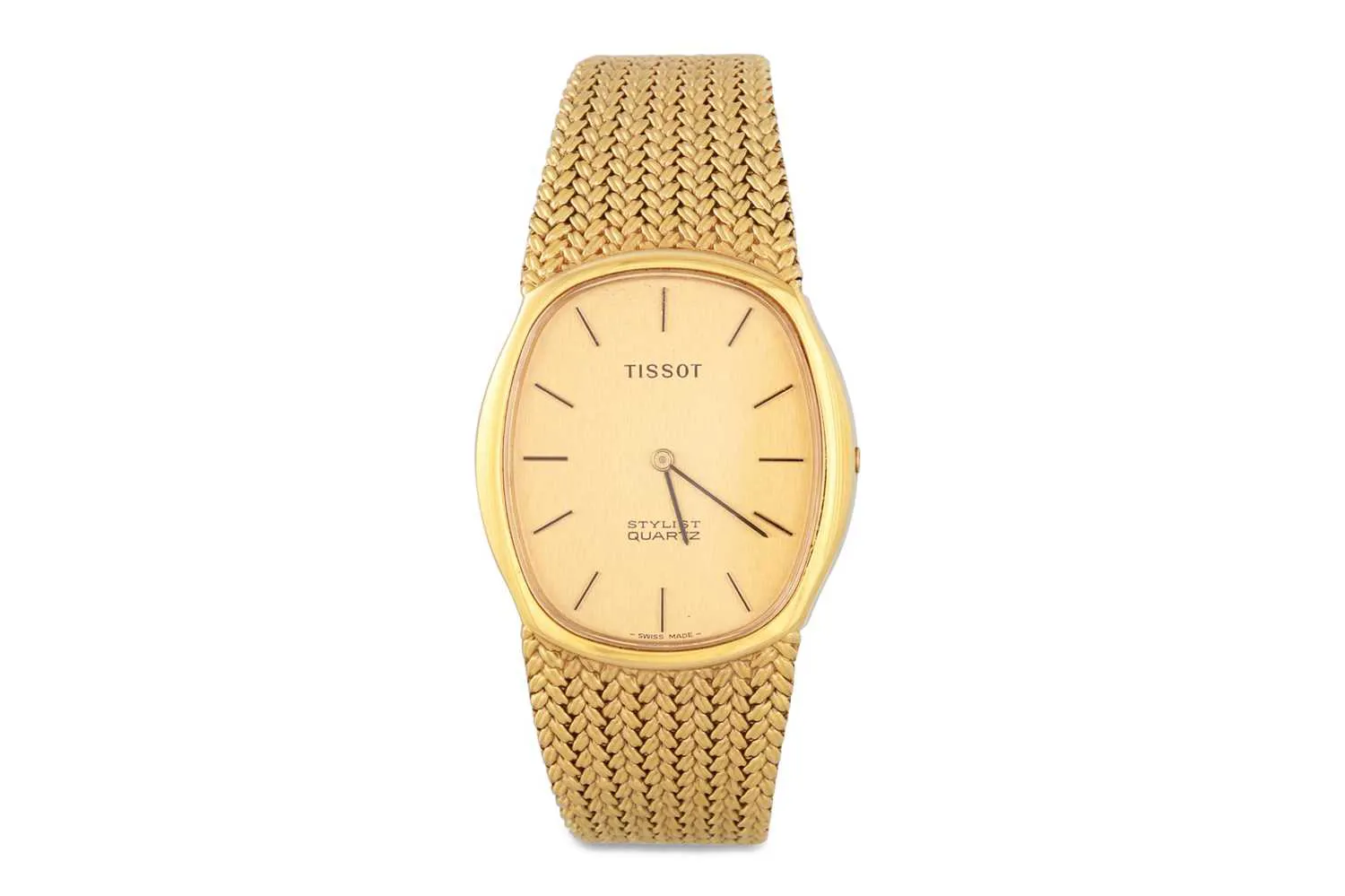 Tissot Stylist Gold-plated Champagne