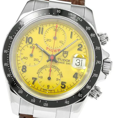 Tudor Prince Date 79260 39mm Stainless steel Yellow