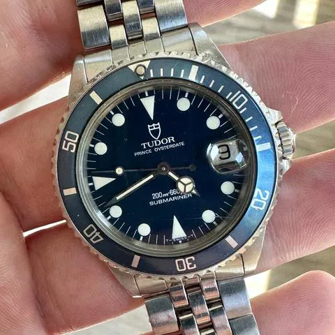 Tudor Submariner 75090 36mm Stainless steel Blue