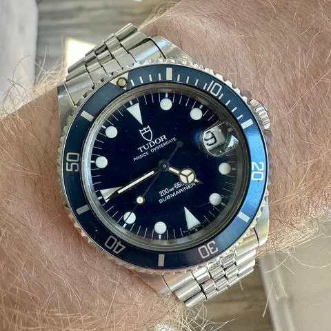 Tudor Submariner 75090 36mm Stainless steel Blue 1