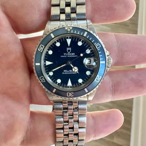 Tudor Submariner 75090 36mm Stainless steel Blue 2