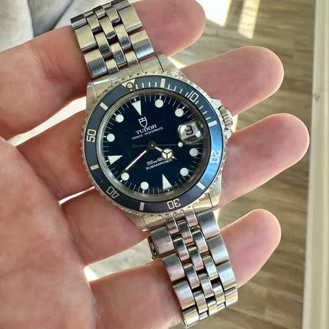 Tudor Submariner 75090 36mm Stainless steel Blue 3