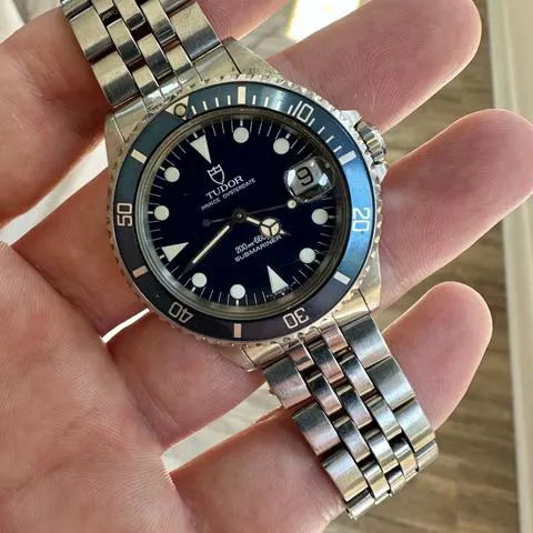 Tudor Submariner 75090 36mm Stainless steel Blue 7