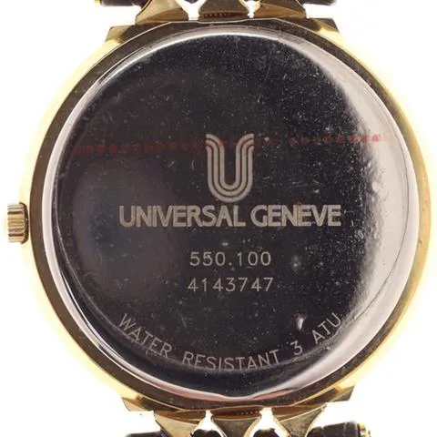 Universal Genève 550.100 32.5mm Yellow gold Silver 5