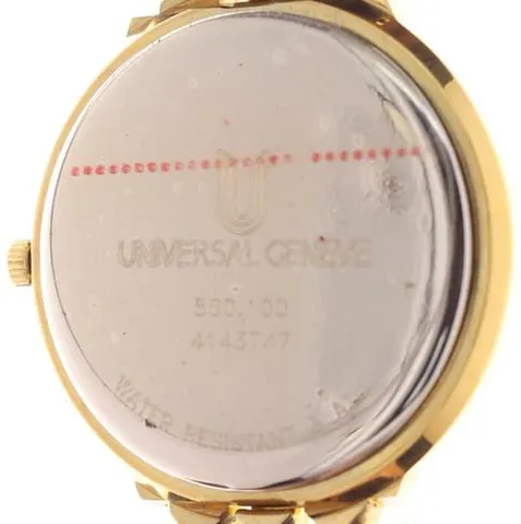 Universal Genève 550.100 32.5mm Yellow gold Silver 6