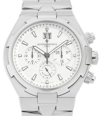 Vacheron Constantin Overseas Chronograph 49150/B01A-9095 42mm Stainless steel Silver