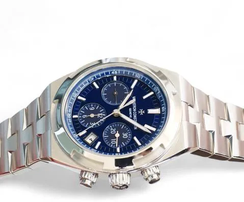 Vacheron Constantin Overseas Chronograph 5500V/110A-B148 42.5mm Stainless steel Blue 4