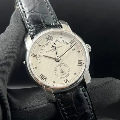 Vacheron Constantin Patrimony 47245 White gold Silver