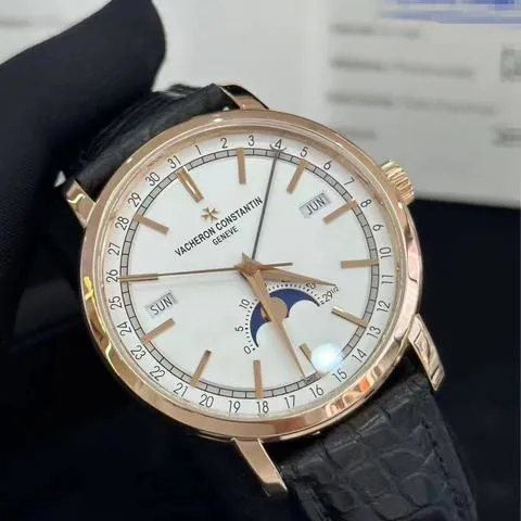 Vacheron Constantin Traditionnelle 4010T/000R-B344 41mm Rose gold Silver 1