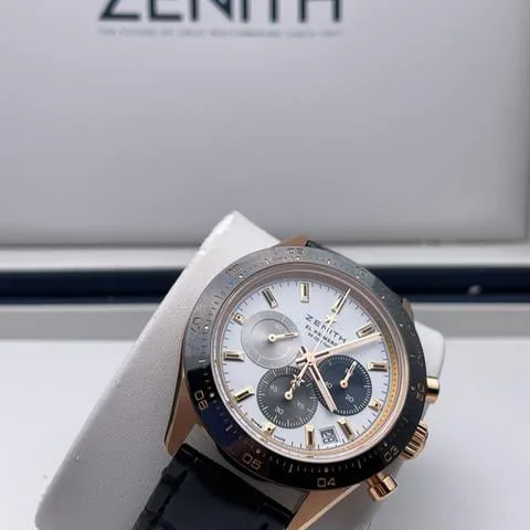 Zenith Chronomaster Sport 18.3100.3600/69.C920 41mm Rose gold Silver