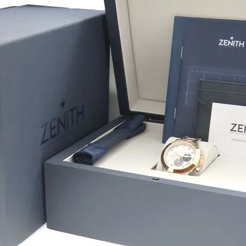 Zenith Chronomaster Sport 51.3100.3600/69.M3100 41mm Yellow gold and Stainless steel Silver 5