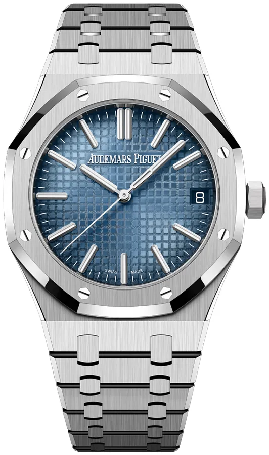 Audemars Piguet Royal Oak 15510BC.OO.1320BC.02 41mm White gold Blue