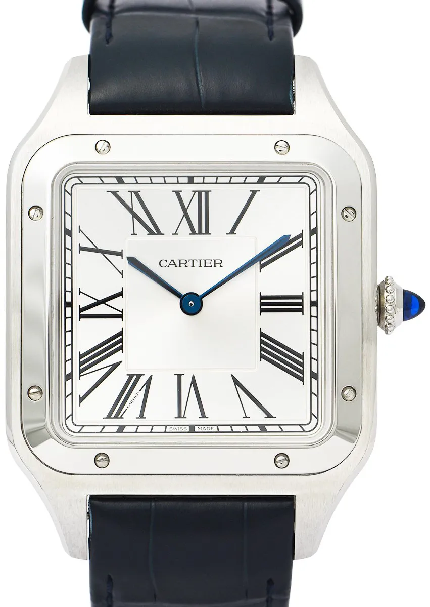 Cartier Santos Dumont WSSA0032 46mm Stainless steel Silver