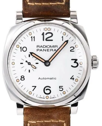 Panerai Radiomir 1940 PAM 00655 42mm Stainless steel White