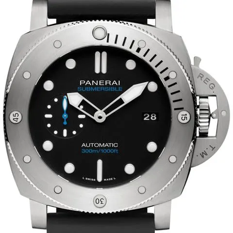 Panerai Submersible PAM 01305 47mm Titanium Black