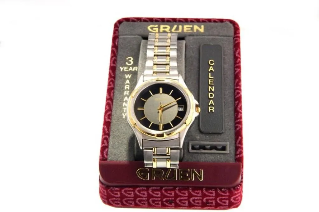 Gruen 35mm Stainless steel 1