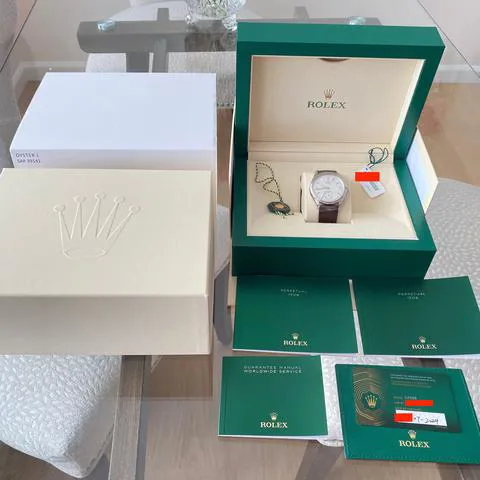 Rolex 1908 52509 39mm White gold White