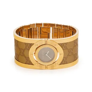 Gucci Twirl Stainless steel and Gold-plated Bronze