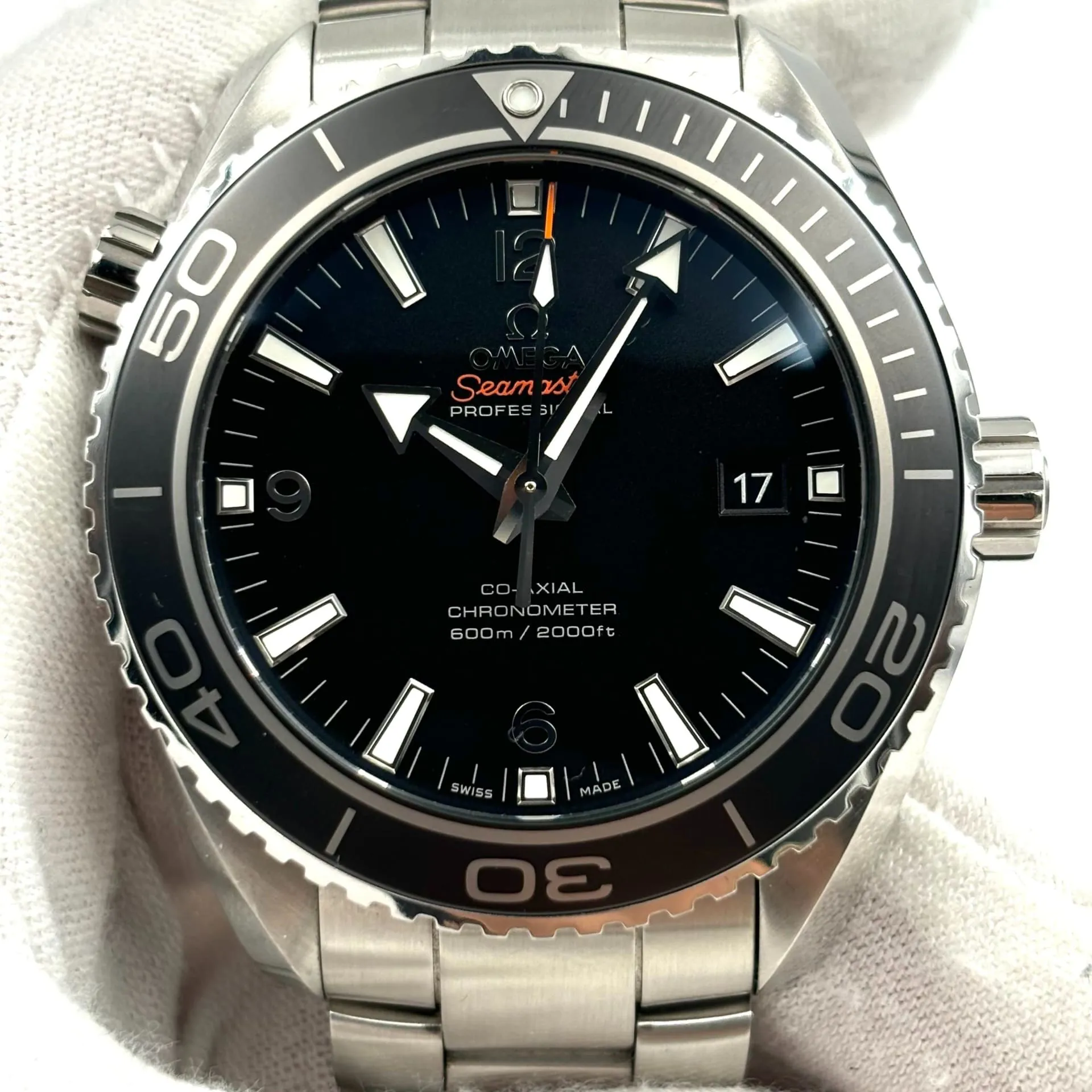 Omega Seamaster Planet Ocean 232.30.46.21.01.001 45.5mm Stainless steel Black