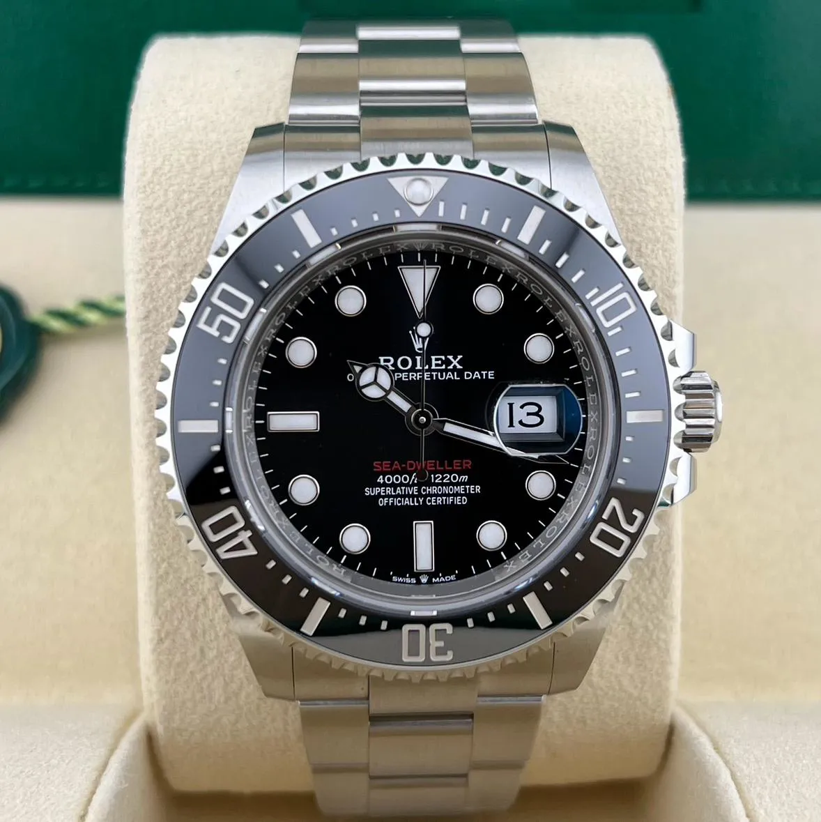 Rolex Sea-Dweller 126600-0001 43mm Stainless steel Black