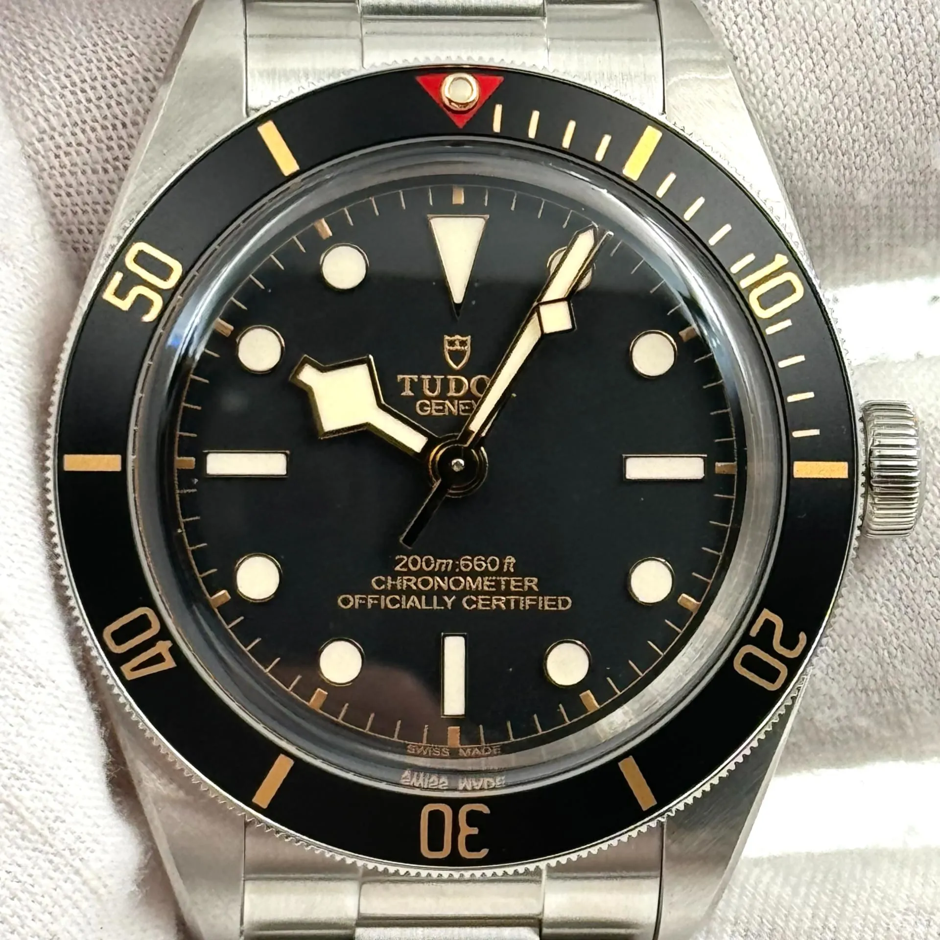 Tudor Black Bay Fifty-Eight M79030N-0001 39mm Stainless steel Black