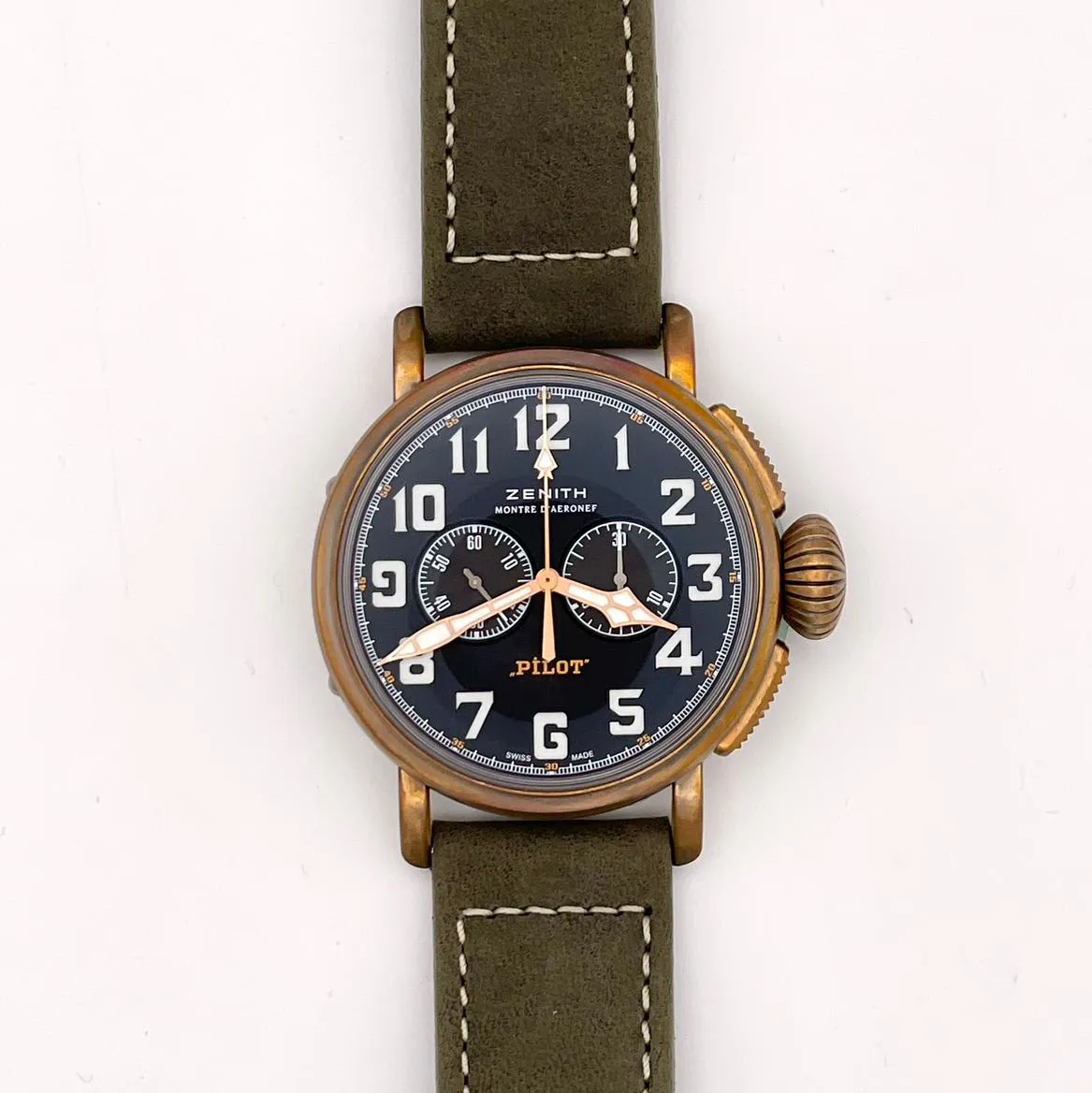 Zenith Pilot 29.2430.4069/21.C800 45mm Bronze Black