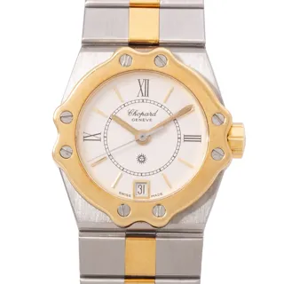 Chopard St. Moritz 8024 Stainless steel and 18k yellow gold