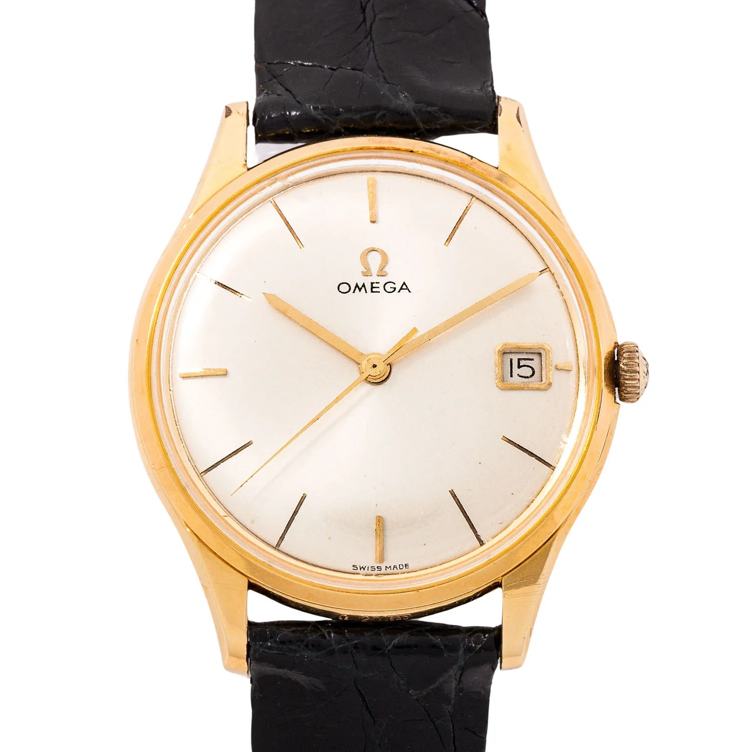 Omega Vintage BK14794 62 SC 35mm Gold-plated Silver