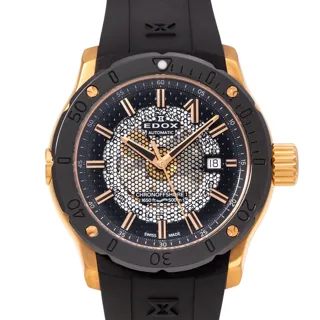 Edox Chronoffshore-1 80099 37R NIR Stainless steel and Gold-plated