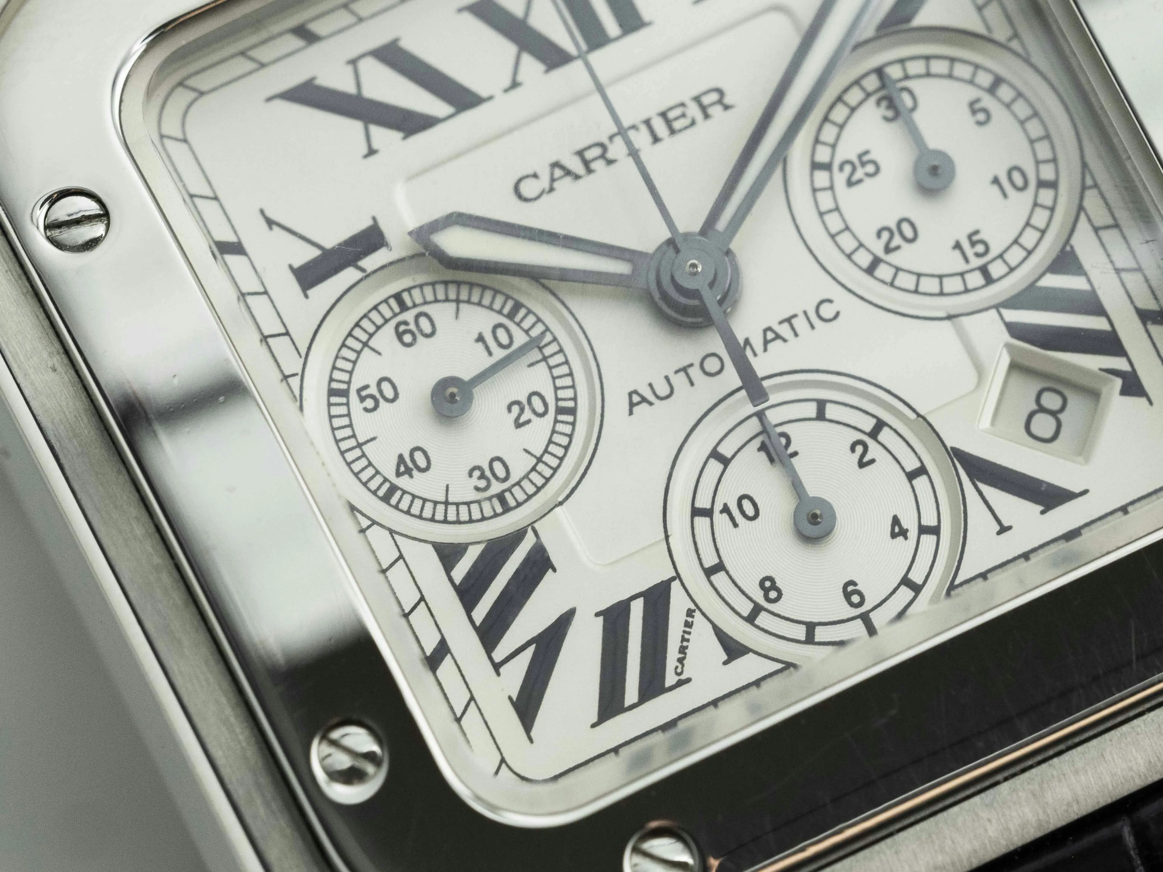 Cartier Santos W20090X8 42mm Stainless steel Silver 4